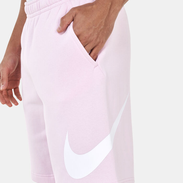 Nike Men's Sportswear Club Graphic Shorts Pink Nike Men's Sportswear Club Graphic Shorts Pink image number 3