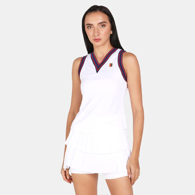 Nike Women's Court Slam Tennis Tank Top White