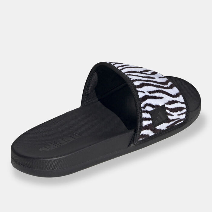 adidas Men's Adilette Comfort Slides Black adidas Men's Adilette Comfort Slides Black image number 2