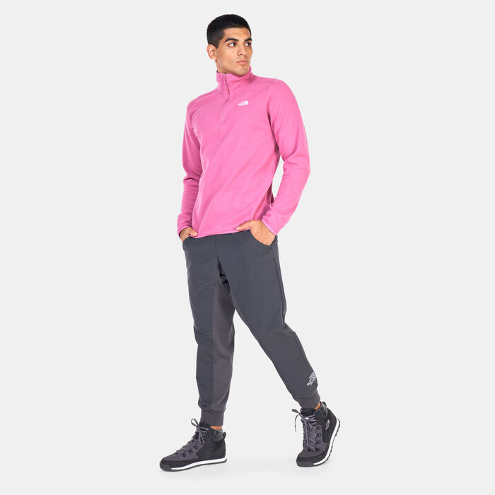 The North Face Men's 100 Glacier Sweatshirt Blue The North Face Men's 100 Glacier Sweatshirt Blue image number 2