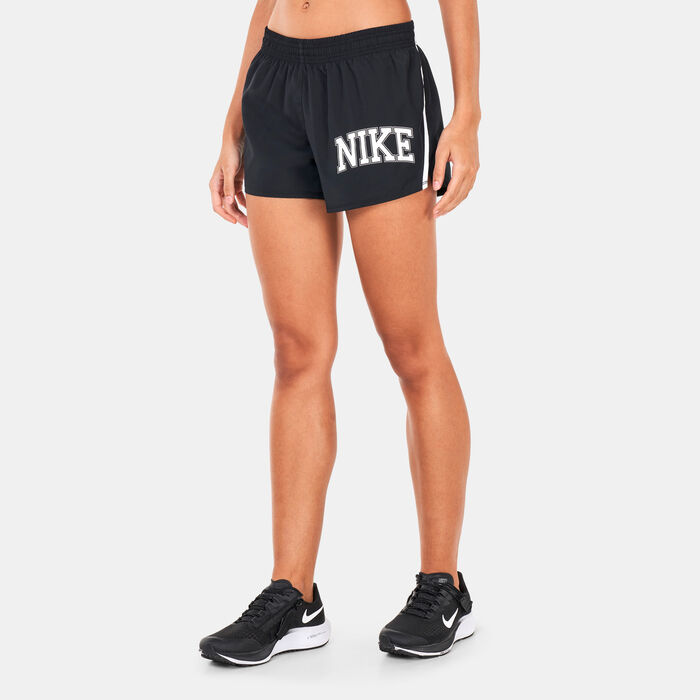 Nike Women's Dri-FIT Swoosh 10K Running Shorts Black Nike Women's Dri-FIT Swoosh 10K Running Shorts Black image number 0