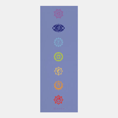 Gaiam Chakra Yoga Mat (4mm) Multi Gaiam Chakra Yoga Mat (4mm) Multi