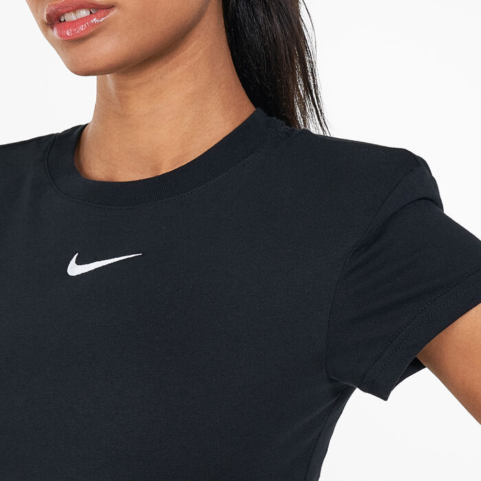 Nike Women's Sportswear Icon Clash T-Shirt Black Nike Women's Sportswear Icon Clash T-Shirt Black image number 3