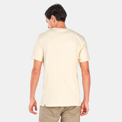 The North Face Men's Woodcut Dome T-Shirt Green The North Face Men's Woodcut Dome T-Shirt Green