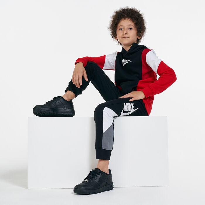 Nike Kids' Amplify French Terry Sweatpants (Younger Kids) Black Nike Kids' Amplify French Terry Sweatpants (Younger Kids) Black image number 2