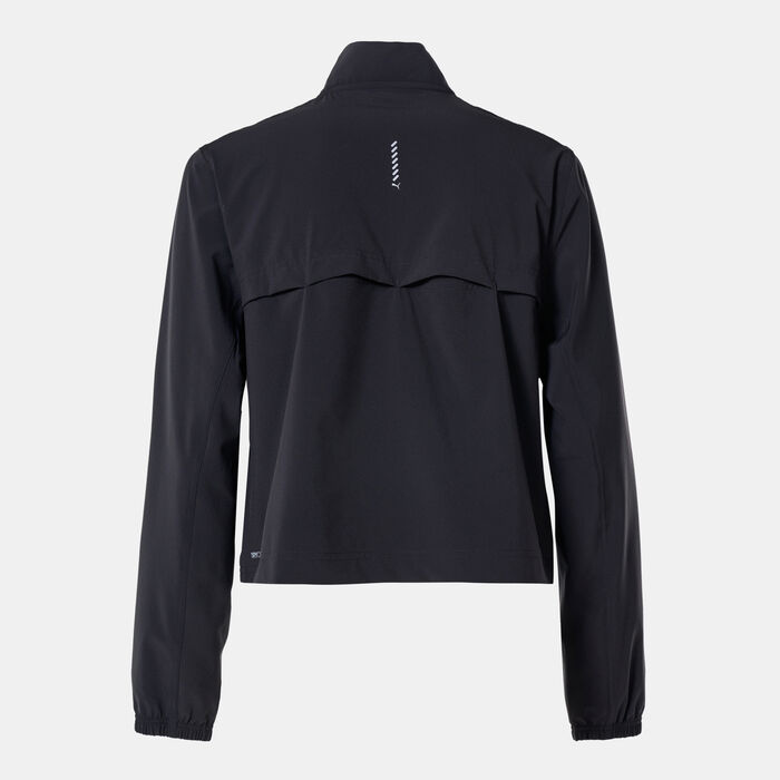 PUMA Women's RUN EVOLVE Running Jacket Black PUMA Women's RUN EVOLVE Running Jacket Black image number 1