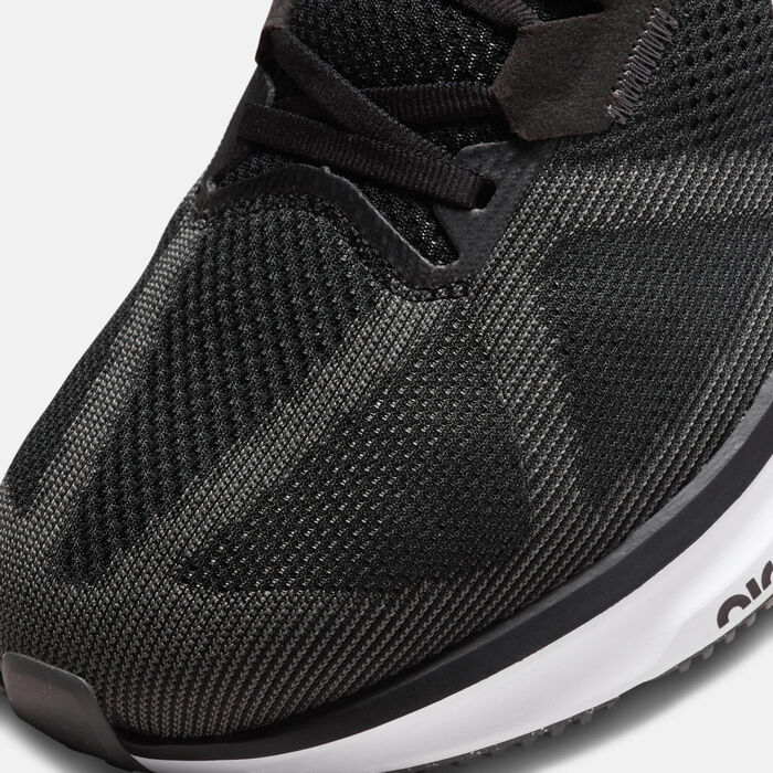 Nike Men's Structure 25 Road Running Shoes Black image number 4