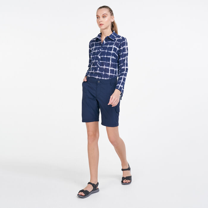 Columbia Women's Camp Henry™ II Tunic Blue Columbia Women's Camp Henry™ II Tunic Blue image number 2