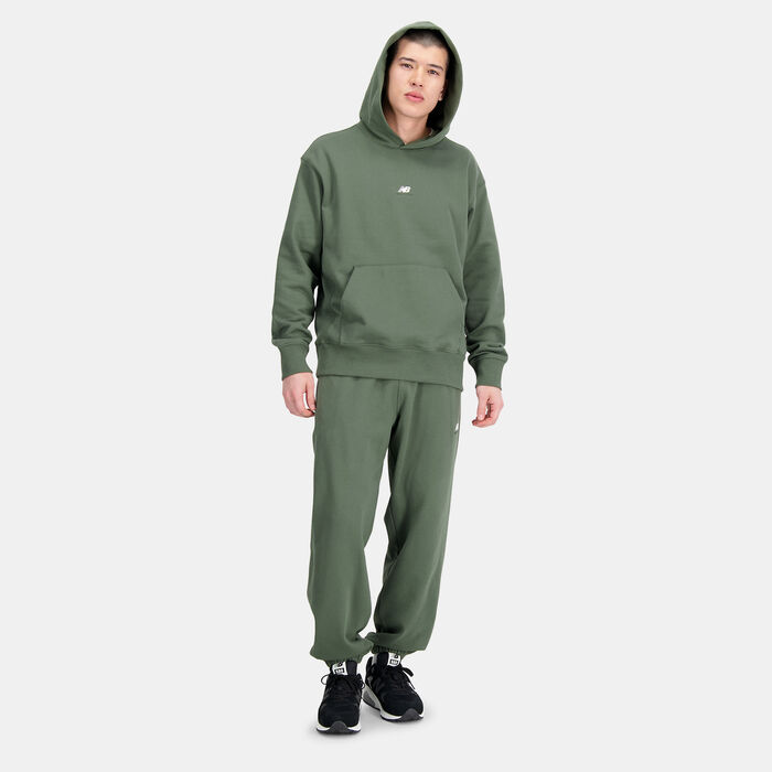 New Balance Men's Athletics 90s Pullover Hoodie Green New Balance Men's Athletics 90s Pullover Hoodie Green image number 2