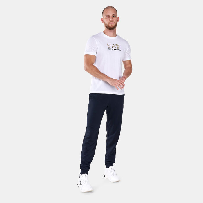 EA7 Emporio Armani Men's Train Gold Label T-Shirt White EA7 Emporio Armani Men's Train Gold Label T-Shirt White image number 2