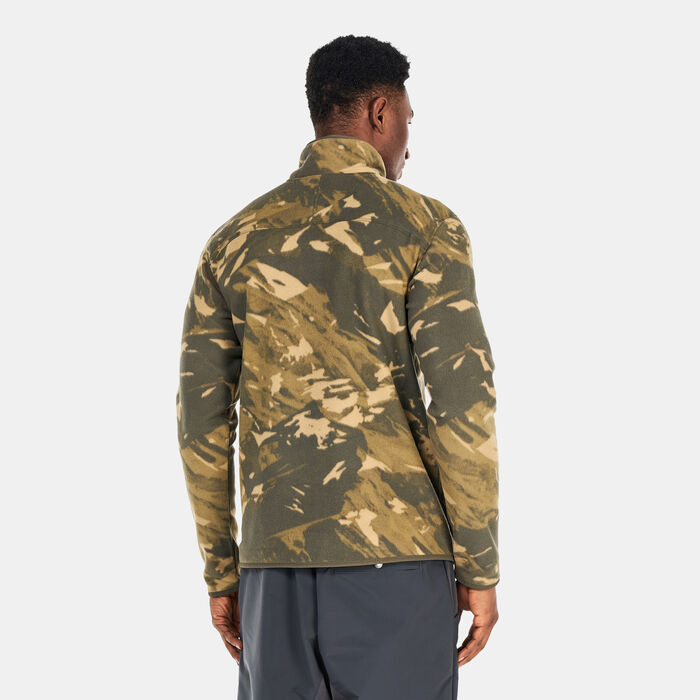 The North Face Men's 100 Glacier Sweatshirt Green image number 1