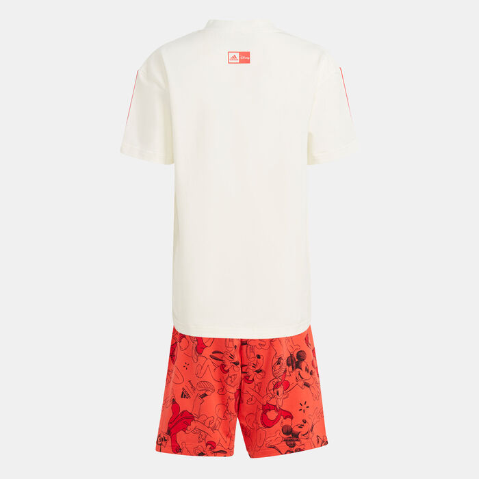 adidas Kids' x Disney Mickey Mouse Set (Younger Kids) White adidas Kids' x Disney Mickey Mouse Set (Younger Kids) White image number 1