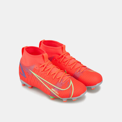 Nike Kids' Superfly 8 Academy Multi-Ground Football Shoe Orange Nike Kids' Superfly 8 Academy Multi-Ground Football Shoe Orange