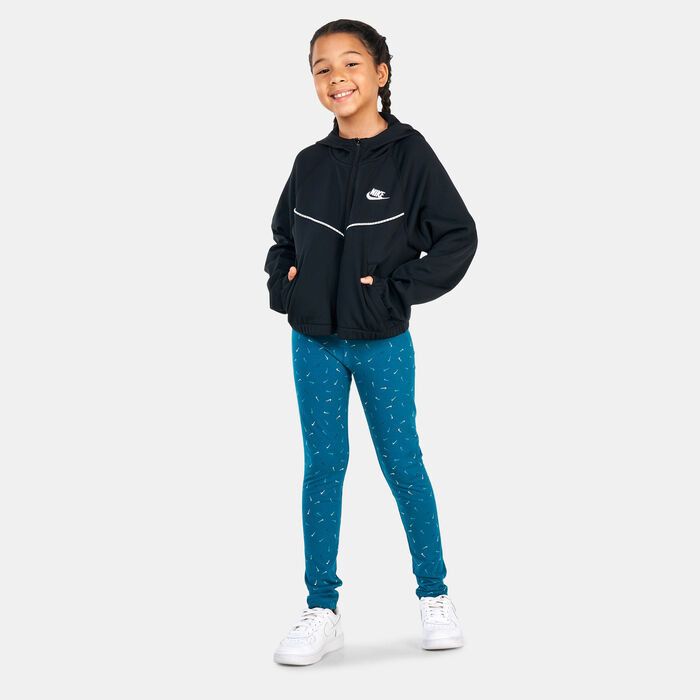 Nike Kids' Sportswear Hooded Tracksuit (Older Kids) Black Nike Kids' Sportswear Hooded Tracksuit (Older Kids) Black image number 3