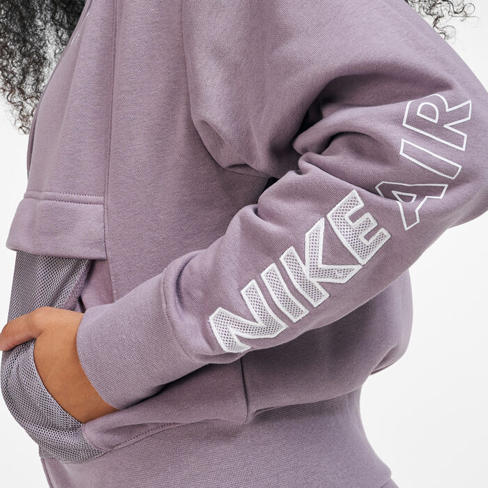 Nike Women's Air Hoodie Purple image number 3