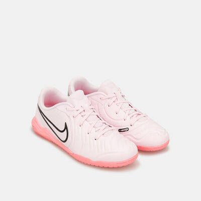 Nike Kids' Tiempo Legend 10 Academy Indoor Court Football Shoes Pink