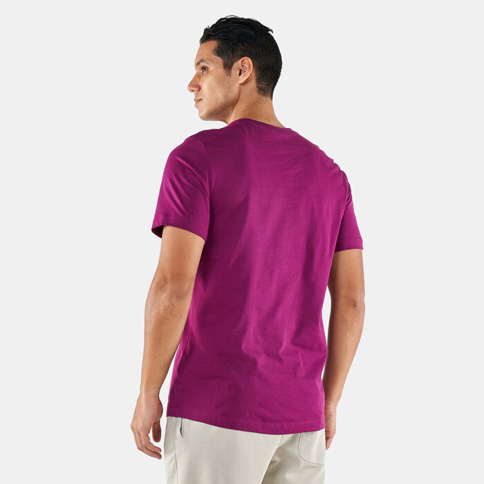 Nike Men's Sportswear Club T-Shirt Red Nike Men's Sportswear Club T-Shirt Red image number 1