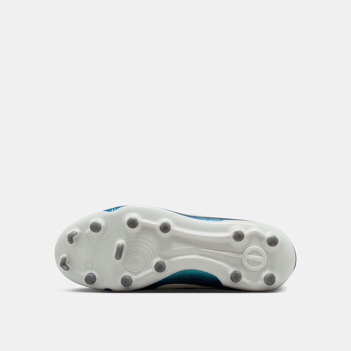 Nike Kids' Jamal Musiala Tiempo Legend 10 Academy 30 Multi-Ground Football Shoes Blue image number 3