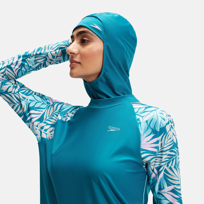 Speedo Women's 3-Piece Swimsuit Blue Speedo Women's 3-Piece Swimsuit Blue image number 4