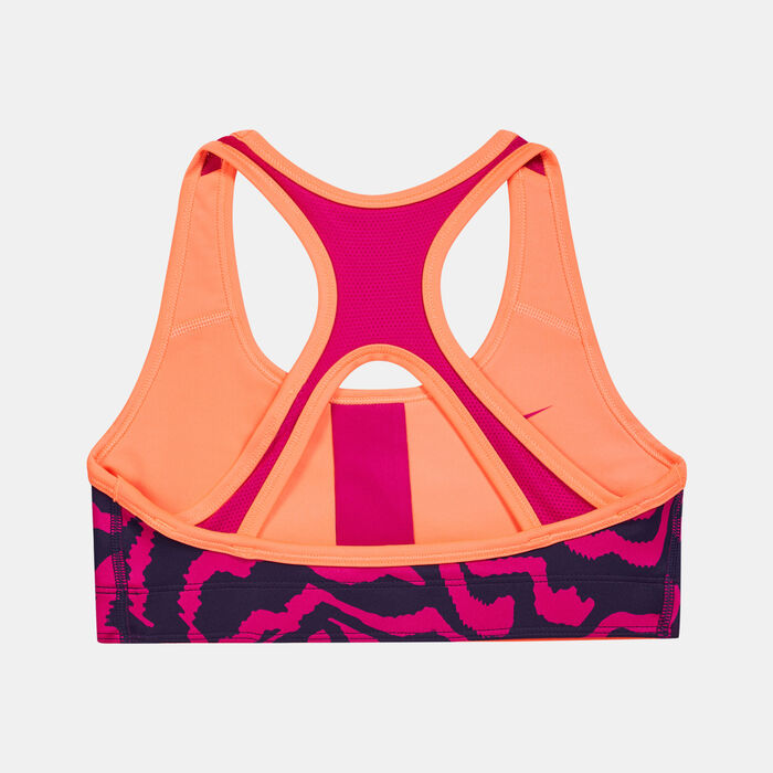 Nike Kids' Swoosh Reversible Sports Bra (Older Kids) Pink Nike Kids' Swoosh Reversible Sports Bra (Older Kids) Pink image number 1