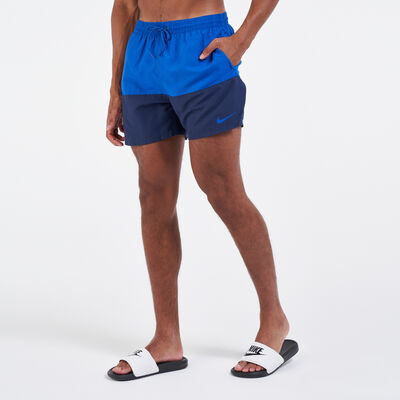 Nike Swim Men's Split Swim Trunks Blue