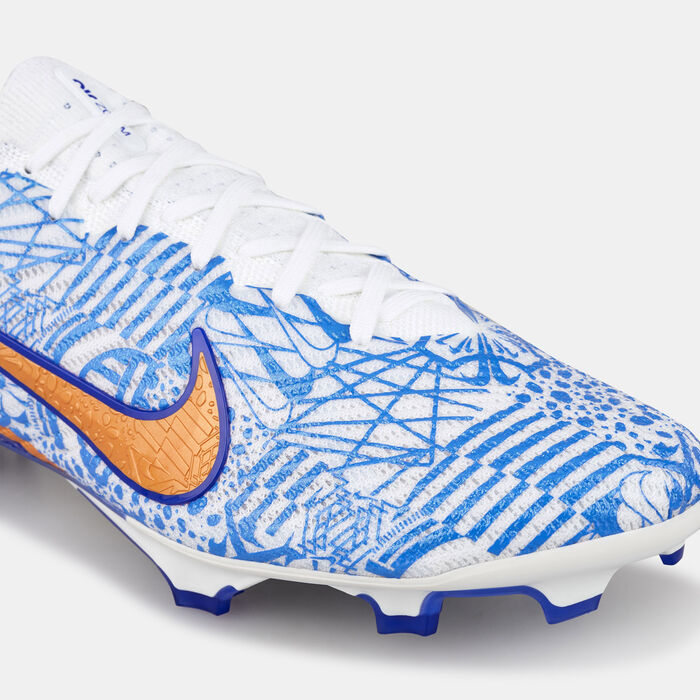 Nike Men's Zoom Mercurial Vapor 15 Elite CR7 Firm Ground Football Shoe Blue image number 4