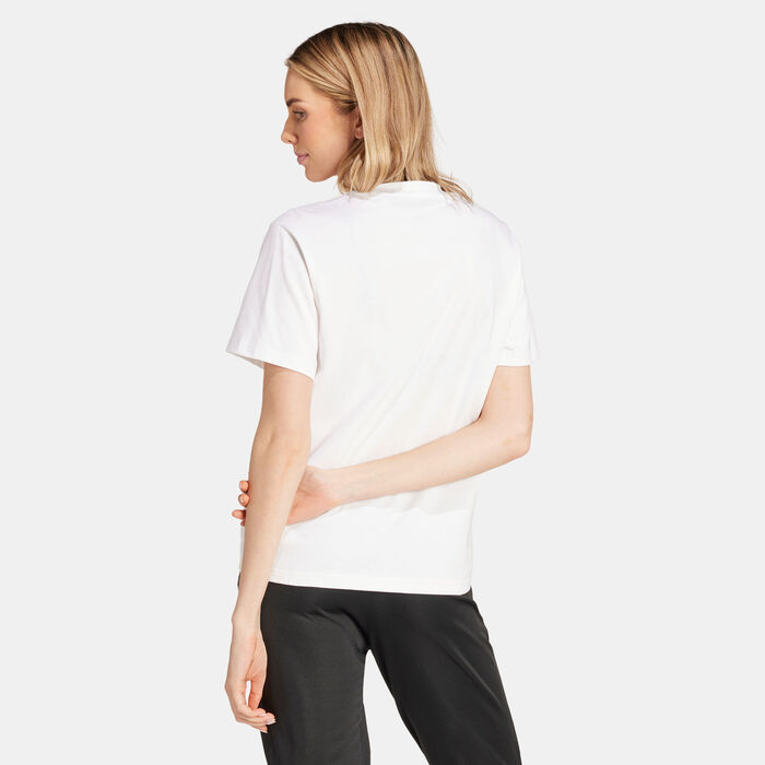 adidas Women's Positivity Graphic T-Shirt White adidas Women's Positivity Graphic T-Shirt White image number 1
