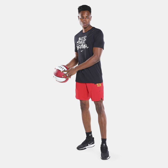 Nike Men's Dri-FIT Basketball T-Shirt Black Nike Men's Dri-FIT Basketball T-Shirt Black image number 2
