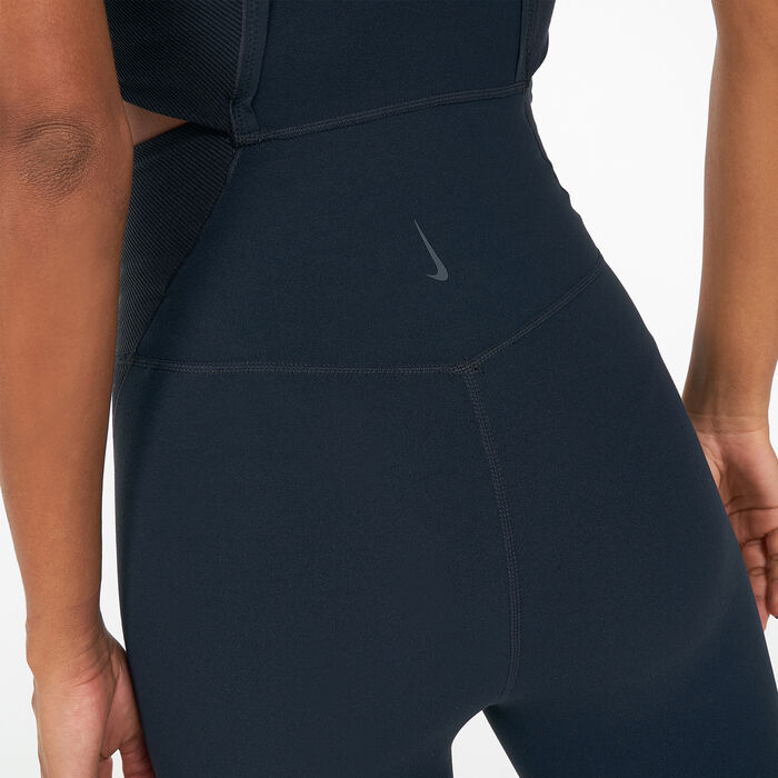 Nike Women's Yoga Luxe Dri-FIT Jumpsuit Black Nike Women's Yoga Luxe Dri-FIT Jumpsuit Black image number 2