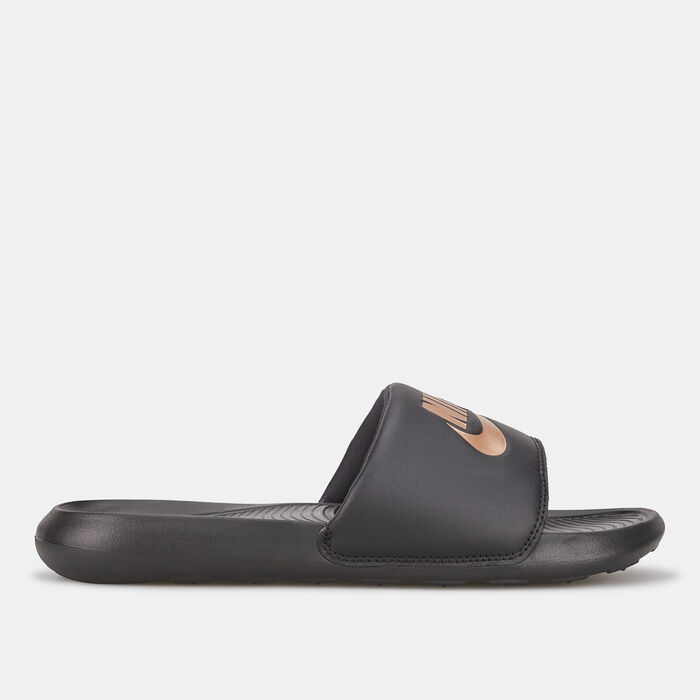 Nike Women's Victori Slides Black Nike Women's Victori Slides Black image number 1