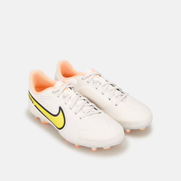 Nike Kids' Tiempo Legend 9 Academy Firm Ground Football Shoe Grey image number 1