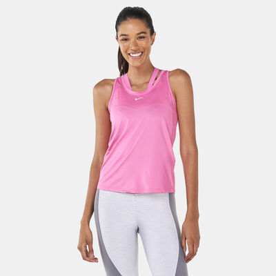 Nike Women's Dri-FIT One Training Tank Top Pink