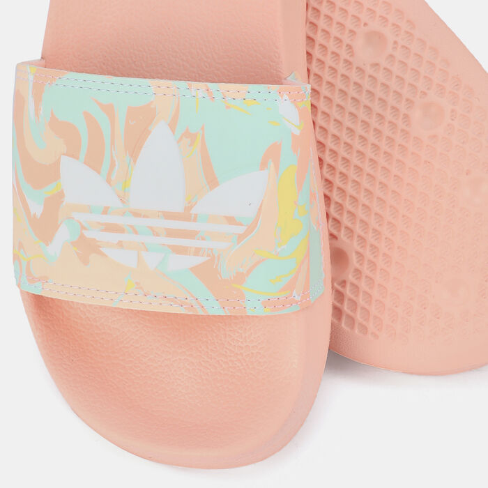 adidas Originals Kids' Adilette Lite Slides Pink image number 2