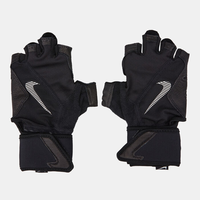 Nike Men's Elevated Fitness Gloves Black Nike Men's Elevated Fitness Gloves Black image number 0