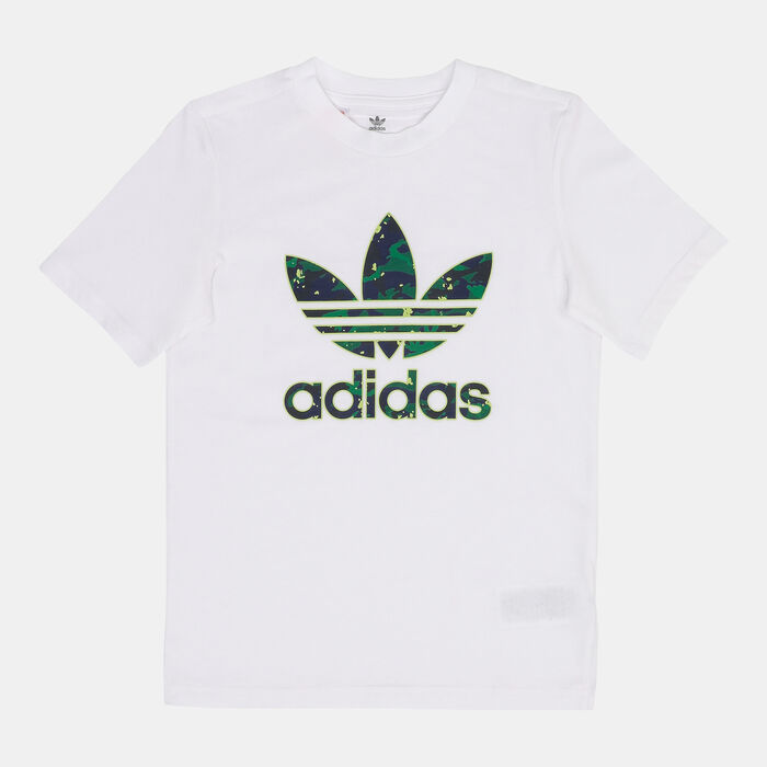adidas Originals Kids' Camo T-Shirt White adidas Originals Kids' Camo T-Shirt White image number 0