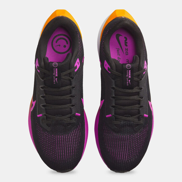 Nike Women's Pegasus 40 Road Running Shoe Black image number 3