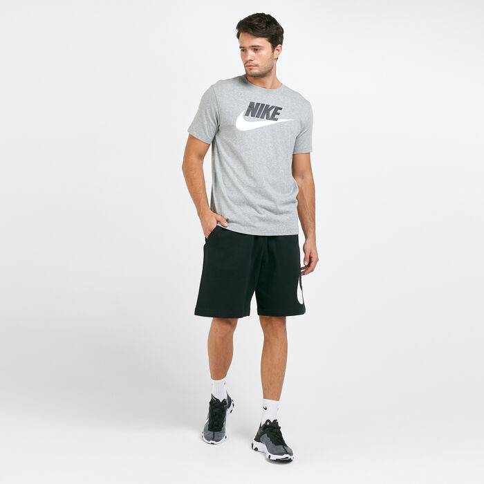 Nike Men's Sportswear Icon Futura T-Shirt Grey Nike Men's Sportswear Icon Futura T-Shirt Grey image number 2