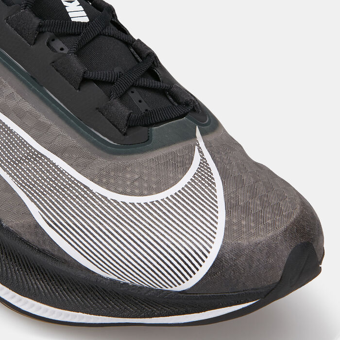 Nike Men's Zoom Fly 3 Running Shoe Black image number 4