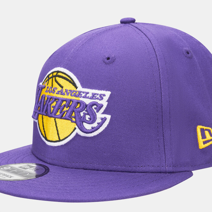 New Era Men's NBA Los Angeles Lakers Rear Logo 9FIFTY Cap Purple New Era Men's NBA Los Angeles Lakers Rear Logo 9FIFTY Cap Purple image number 2
