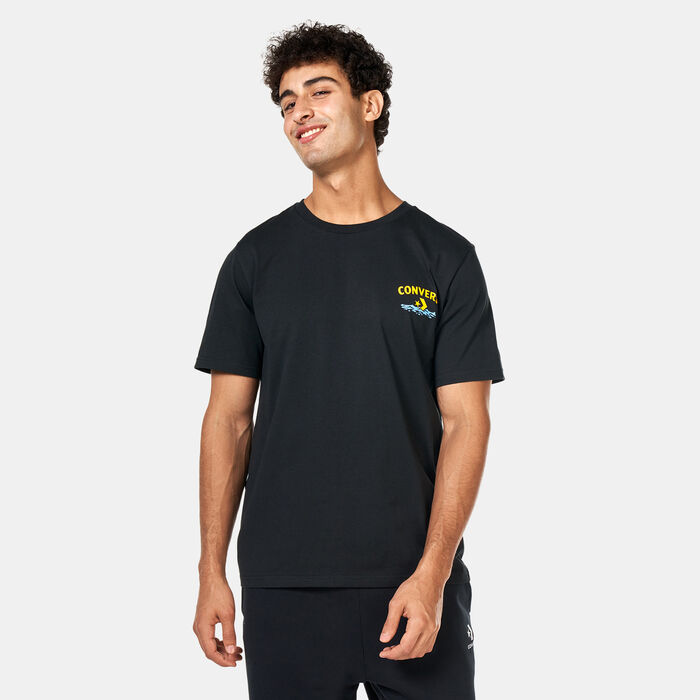 Converse Men's River Tours T-Shirt Black Converse Men's River Tours T-Shirt Black image number 1