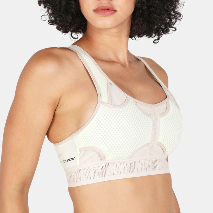 Nike Women's Dri-FIT ADV Swoosh Sports Bra Green Nike Women's Dri-FIT ADV Swoosh Sports Bra Green image number 3