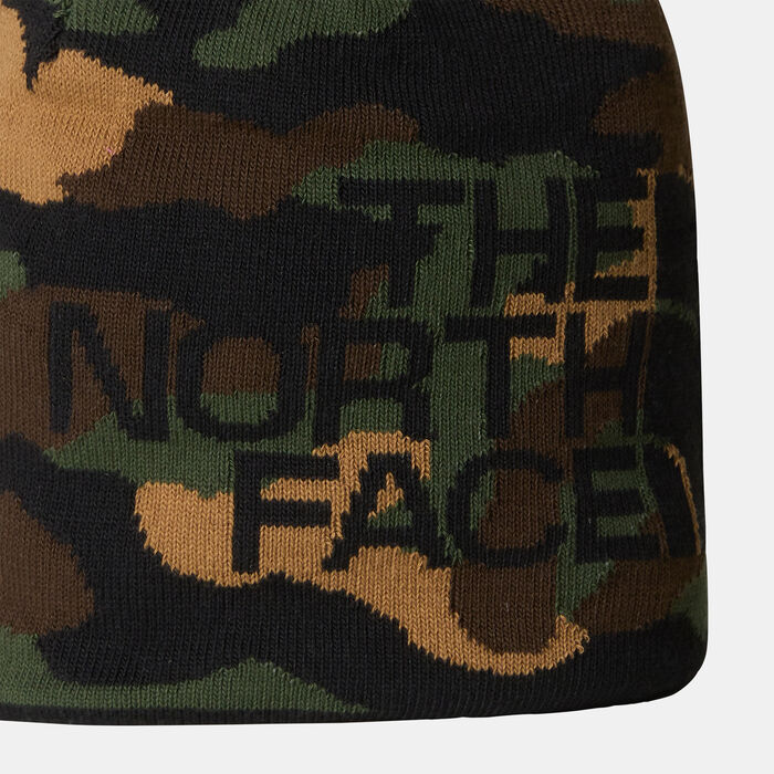 The North Face Reversible Highline Beanie Grey The North Face Reversible Highline Beanie Grey image number 3