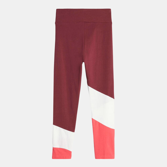 PUMA Kids' Power Cat Leggings Maroon PUMA Kids' Power Cat Leggings Maroon image number 1
