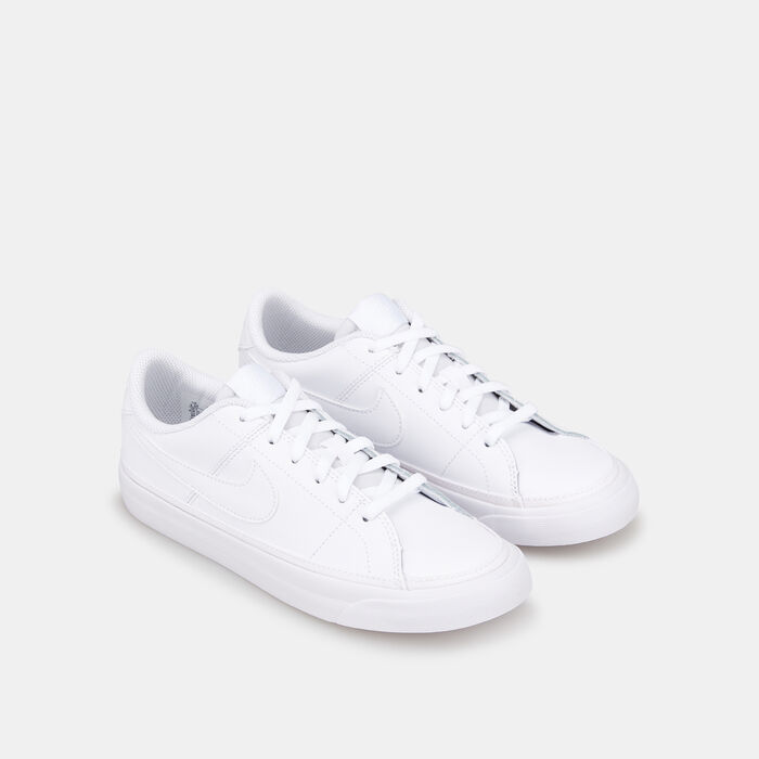 Nike Kids' Court Legacy Shoes White Nike Kids' Court Legacy Shoes White image number 1