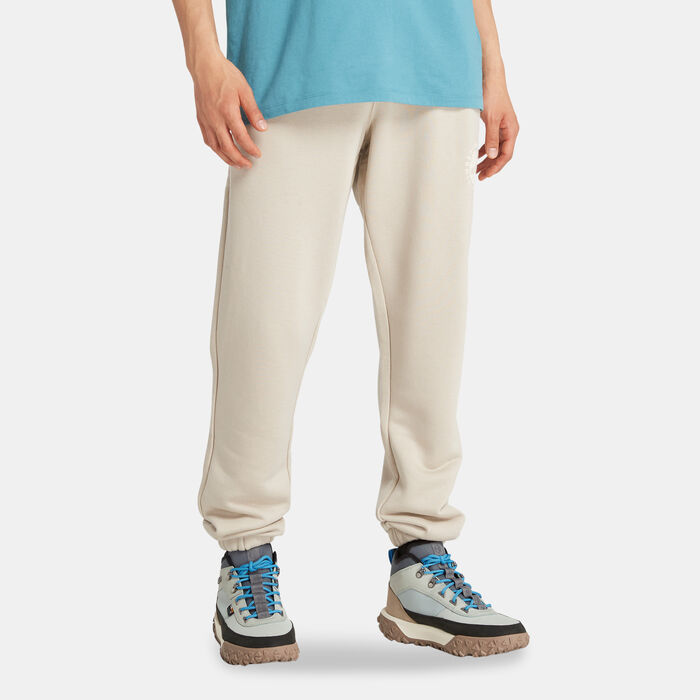 Timberland Men's Refibra Logo Sweatpants Beige image number 0