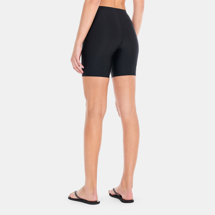 Speedo Women's Essential Bike Shorts Black Speedo Women's Essential Bike Shorts Black image number 1