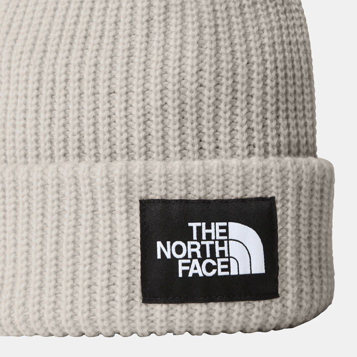 The North Face Salty Lined Beanie White The North Face Salty Lined Beanie White image number 1