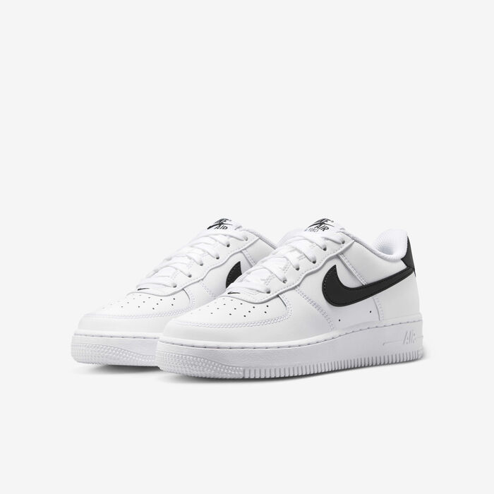 Nike Kids' Air Force 1 Shoes White image number 4