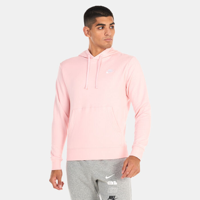Nike Men's Sportswear Club Hoodie Pink Nike Men's Sportswear Club Hoodie Pink image number 0