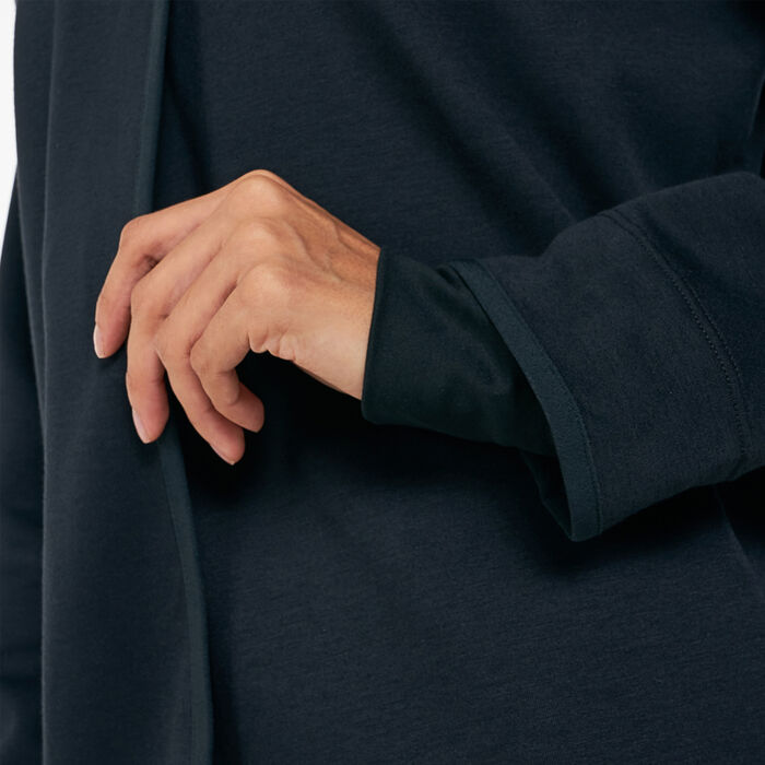 Nike Women's Reversible Maternity Pullover Black Nike Women's Reversible Maternity Pullover Black image number 3